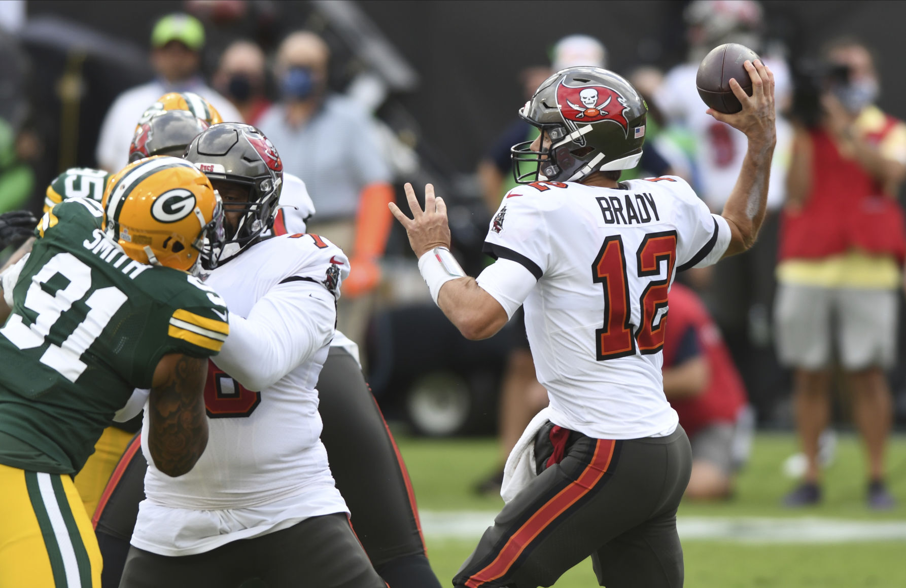 Buccaneers 38, Packers 10
